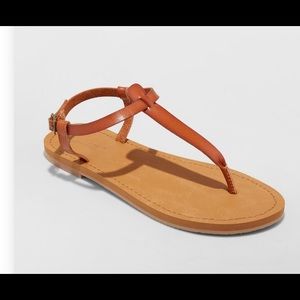 Universal Thread Sandals in cognac  8.5
